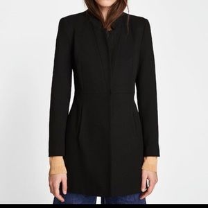 Zara basics coat